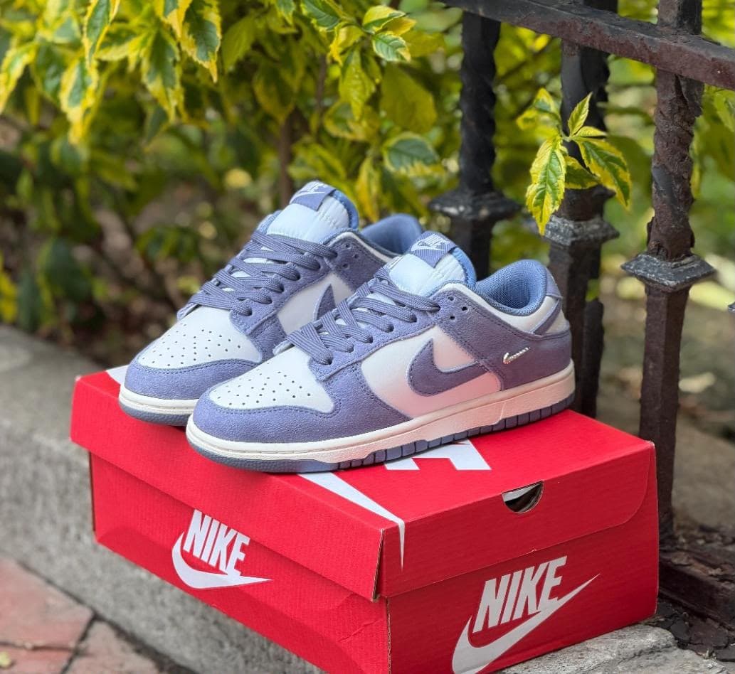 Nike Dunk Low World Indigo Mini Swoosh